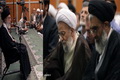 حضرت آیت الله خامنه ای دردیدار مدیر و اعضای هیأتهای علمی مؤسسه آموزشی – پژوهشی امام خمینی  با تجلیل از فضل و اخلاص و تقوای آیت الله مصباح یزدی وجود این کمالات را در مدیریت یک موسسه موجب افزایش برکات الهی خواندند+گزارش تصویری 