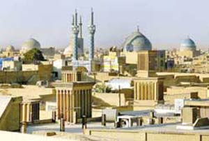 یزد :آرامش باد در بادگیرها