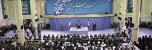 رهبر معظم انقلاب اسلامی در دیدار فرماندهان سپاه:  باید همه دستگاهها و جریانهای سیاسی و فکری به حفظ وحدت، پایبندی عملی داشته باشند