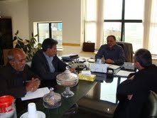 دیدار فرماندار بافق با مدیر عامل شرکت مهندسی توسعه گاز ایران در تهران