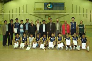 دانشگاه آزاد یزد قهرمان مسابقات والیبال پسران منطقه 7