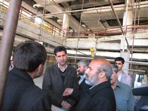 بازدید استاندار یزد از پروژه در دست احداث تالارمرکزی یزد(1نظر)