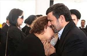 عکس احمدی نژاد و مادر چاوز از کجا آمده ؟افتضاح عکس سازان حامی احمدی نژاد !!!!+تصاویر و اسناد