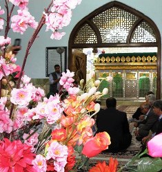 گزارش تصویری آئین غبارروبی آستان مبارک حسین بن موسی الکاظم(ع) طبس