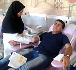 گزارش تصویری؛اهداء خون جمعی از زرتشتیان یزدی به اتفاق نیکنام عضو منتخب شورای شهر یزد 