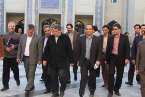 بازدید معاون عمرانی دانشگاه آزاد اسلامی از واحد یزد 