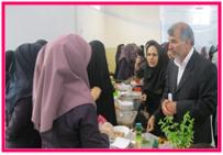 گزارش تصویری:بازدید مدیر کل آموزش و پرورش از دبیرستان ریحانه النبی ناحیه یک