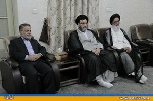 دیدار بیت آیت الله حیدری(ره) با استاندار یزد
