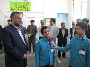 انتخابات دانش آموزي در شهرستان ميبد برگزار شد 