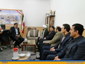 مشاور مدیرعامل پست بانک با معاون استاندار دیدار کرد