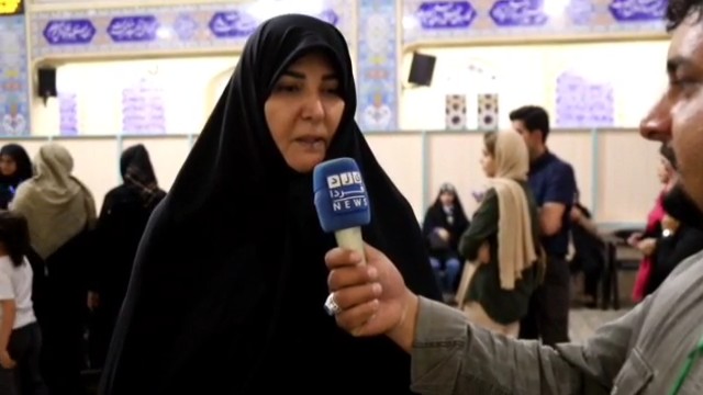 فیلم| نظر رای دهندگان یزدی هنگام رای دادن