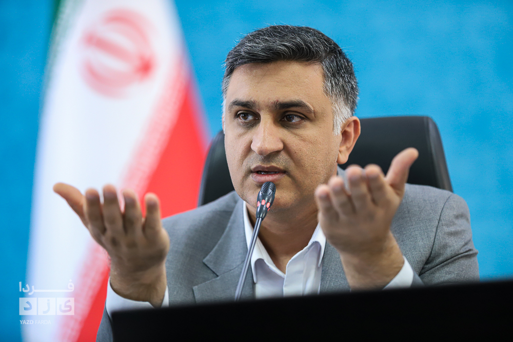 نشست خبری مدیرکل دامپزشکی استان یزد