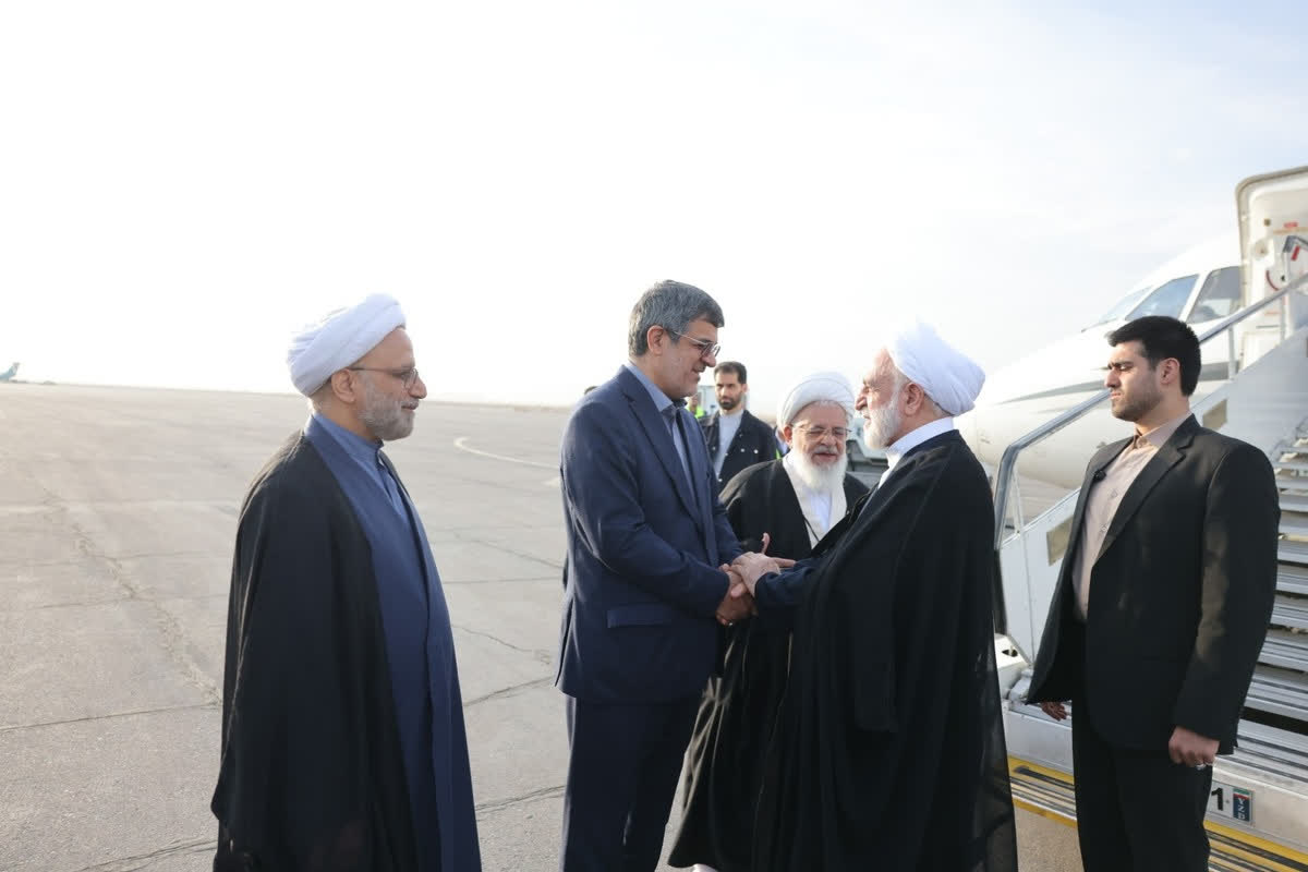 رئیس قوه قضاییه وارد یزد شد