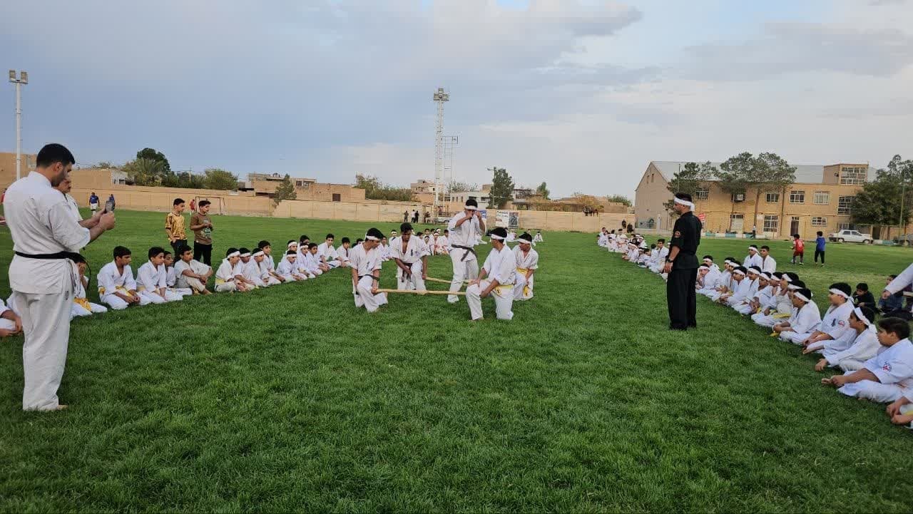 برگزاری همایش رزمی کاران شهرستان مهریز