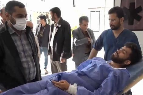 فیلم| انتقال مجروحان حادثه راسک به یزد