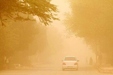 باد شدید و یخبندان در یزد