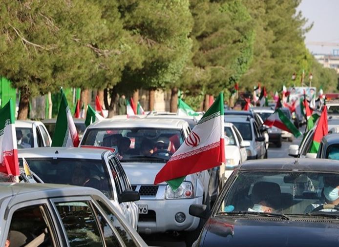 آغاز راهپیمایی ۲۲ بهمن در یزد