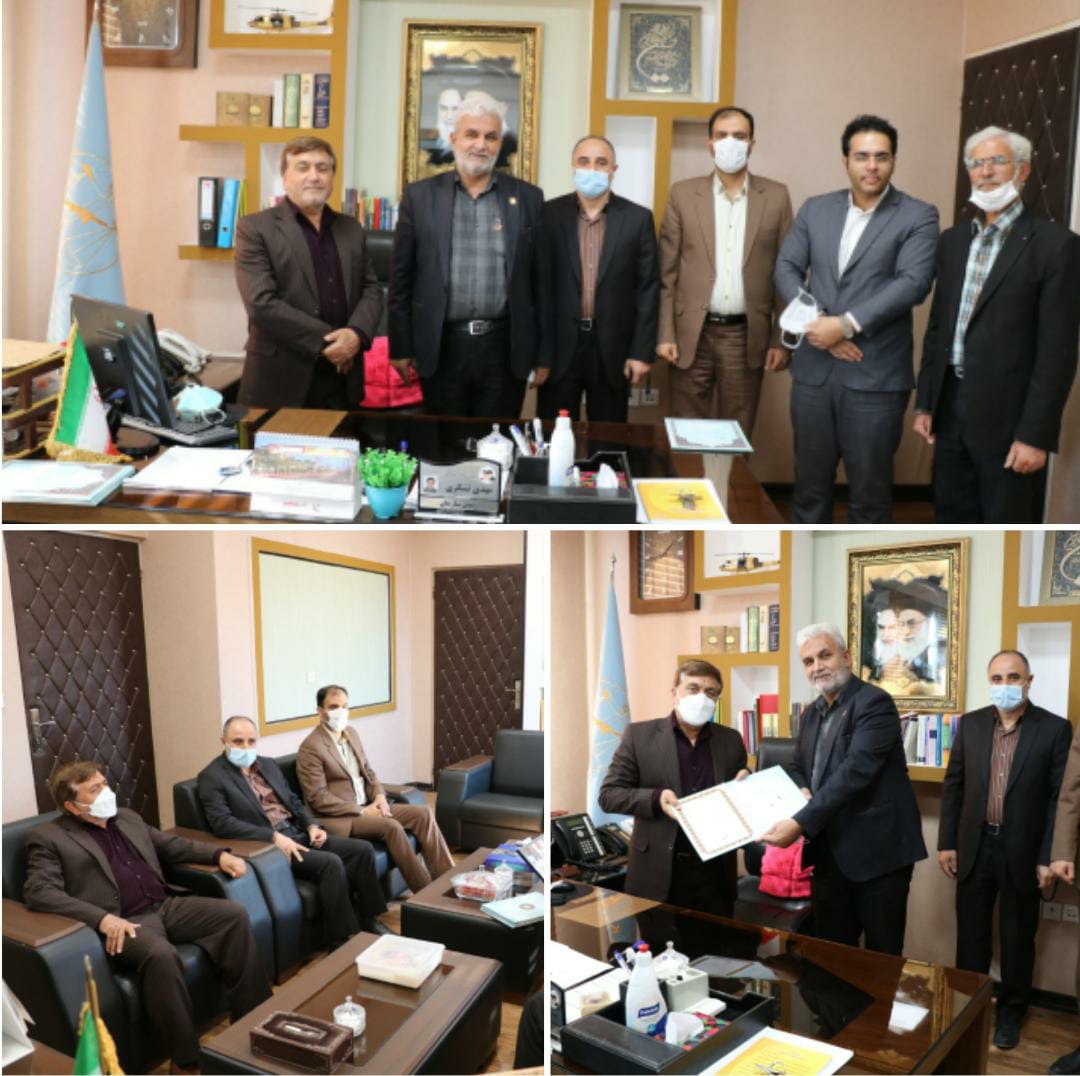 دیدار اعضای خانه سرباز صلح ایران با رییس ،معاون قضایی و دادستان نظامی سازمان قضایی نیروهای مسلح استان یزد