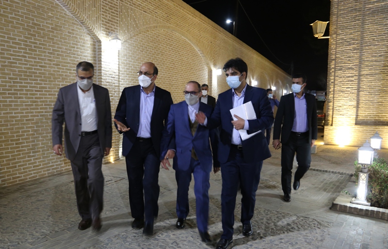 بازدید معاون وزیر اقتصاد از مركز خدمات سرمایه گذاری استان یزد