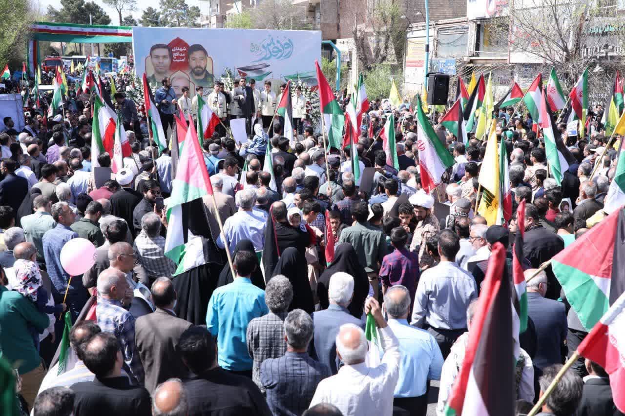 پیام قدردانی معاون سیاسی، امنیتی و اجتماعی استاندار یزد از حضور حماسی مردم شریف و انقلابی دارالعباده یزد در راهپیمایی روز جهانی قدس