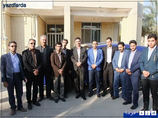 زیبایی حرکت کارکنان فرمانداری بافق در طبس+تصاویر