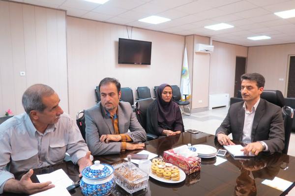 دیدار برخی از مسئولین دستگاه های اجرائی شهرستان طبس با معاون استاندار و فرماندار ویژه این شهرستان