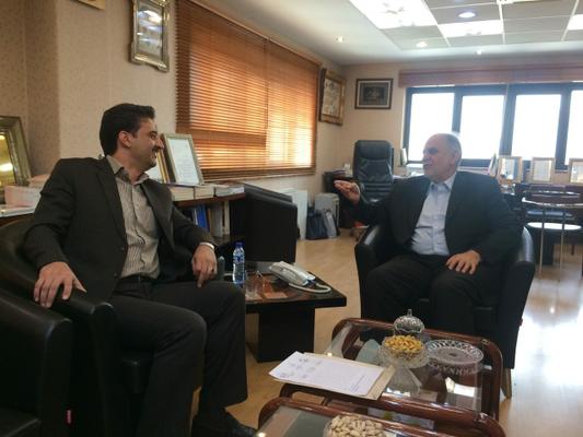 دیدار مهندس طلایی با دکترکرباسیان در پایتخت