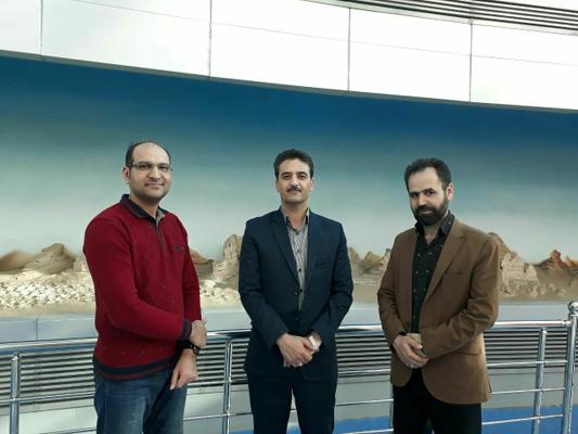 ‍ ‍ بازدید مهندس طلائی معاون محترم استاندار و فرماندار ویژه شهرستان از مجموعه علم و آسمان نمای گنبد مینا درپایتخت.