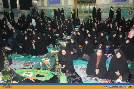 تجمع بانوان فاطمی برگزار شد