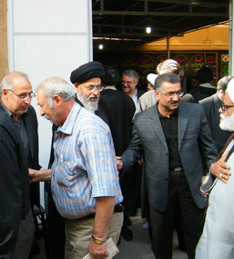 گزارش تصویری : ایام فاطمیه ومراسمی از ده ها مراسم عرض ارادت یزدی ها به اهل بیت (ع) -بیت حجت الاسلام سید کاظم مدرسی