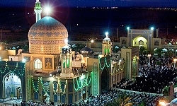 آستان مبارک حضرت حسین بن موسی الکاظم (ع) طبس، مسرور در عید غدیر