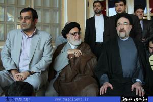 گزارش تصویری:دیدار فعالین سیاسی استان با سید محمد خاتمی