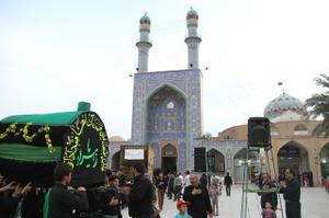 بافق عزادار در سالروز شهادت امام موسی کاظم(ع) /گزارش تصویری