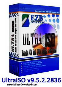 دانلود UltraISO v9.5.2 نرم افزار ایمیج گیری از DVD/CD