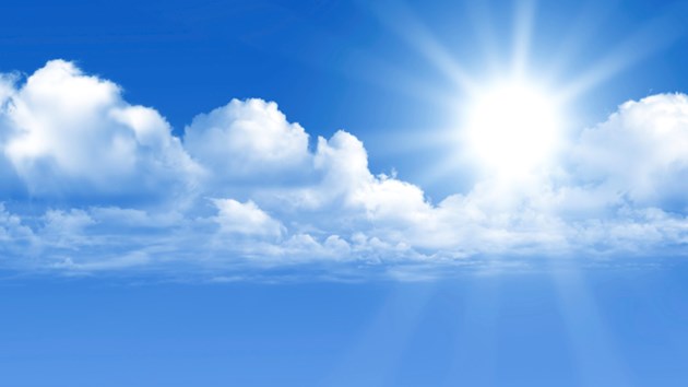 آسمانی صاف در استان یزد